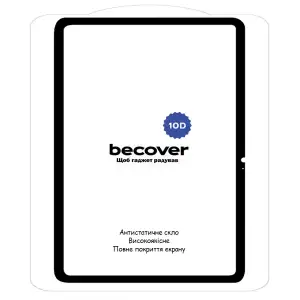 Захисне скло BeCover 10D для Xiaomi Redmi Pad SE 11